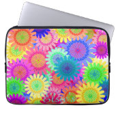 Blumen Laptopschutzhülle (Vorderseite)