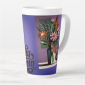 Blumen-Latte-Mug  Milchtasse (Rechte Ecke)