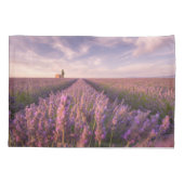 Blumen | Lavendel Südfrankreich Kissenbezug (Rückseite)