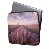 Blumen | Lavendel Südfrankreich Laptopschutzhülle (Vorderseite Links)