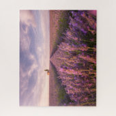 Blumen | Lavendel Südfrankreich Puzzle (Vertikal)