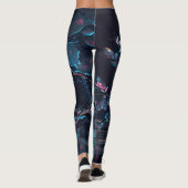 Blumen Leggings (Rückseite)