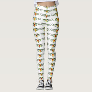 Blumen Leggings