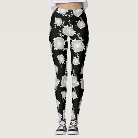 blumen leggings (Vorderseite)