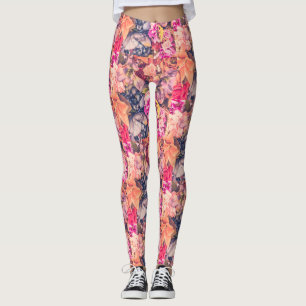 Blumen Leggings