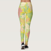 Blumen Leggings (Rückseite)