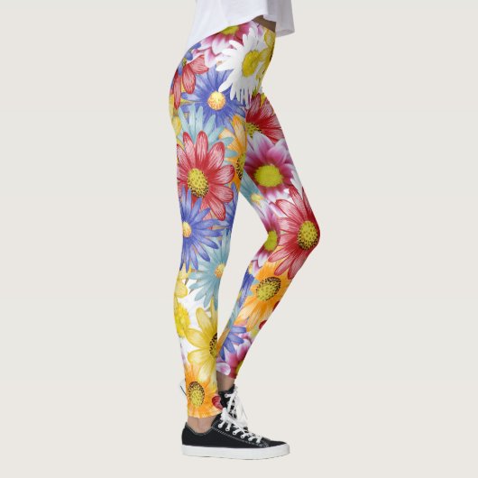 Blumen-Leggings Leggings (Rechts)