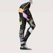 Blumen-Leggings Milliamperestunde Jongg Leggings (Rechts)