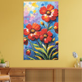 Blumen Leinwanddruck (Insitu (Wohnzimmer))