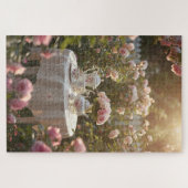 Blumen-Leseecke-Jigsaw-Puzzle Puzzle (Horizontal)