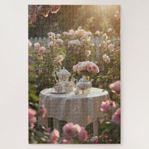 Blumen-Leseecke-Jigsaw-Puzzle Puzzle