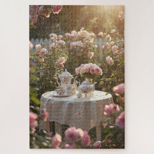 Blumen-Leseecke-Jigsaw-Puzzle Puzzle (Vertikal)