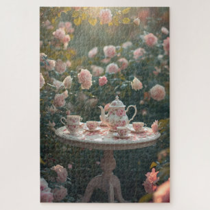 Blumen-Leseecke-Jigsaw-Puzzle Puzzle