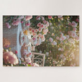 Blumen-Leseecke-Jigsaw-Puzzle Puzzle (Horizontal)
