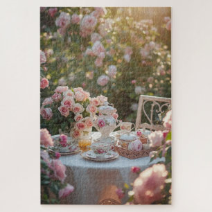 Blumen-Leseecke-Jigsaw-Puzzle Puzzle