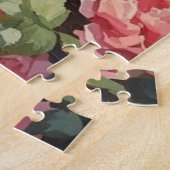 Blumen-Leseecke-Jigsaw-Puzzle Puzzle (Seite)