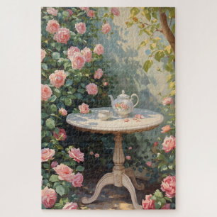 Blumen-Leseecke-Jigsaw-Puzzle Puzzle