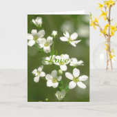 Blumen-Liebe Karte (Gelbe Blume)