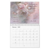 Blumen-Liebeszitate-Kalender Kalender (Feb 2027)