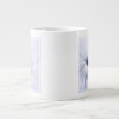 Blumen | LILA BLUME Jumbo-Tasse (Vorderseite)