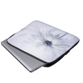 Blumen | LILA BLUME Laptopschutzhülle (Vorne Knopf)