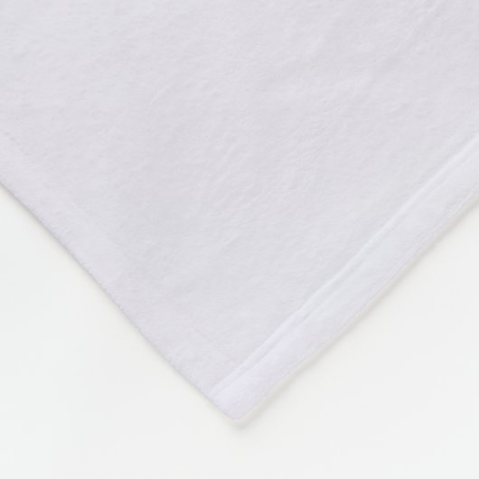 Blumen | Lila Iris-Blume Fleecedecke (Ecke)