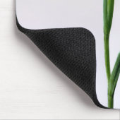 Blumen | Lila Iris-Blume Mousepad (Ecke)