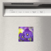 Blumen | LILA STIEFMÜTTERCHEN Magnet (In Situ (Geschirrspüler))