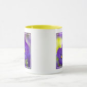 Blumen | LILA STIEFMÜTTERCHEN Tasse (Zentrum)