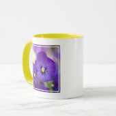 Blumen | LILA STIEFMÜTTERCHEN Tasse (Vorderseite Links)
