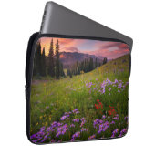 Blumen | Lila Wildblumen Colorado Laptopschutzhülle (Vorne Rechts)