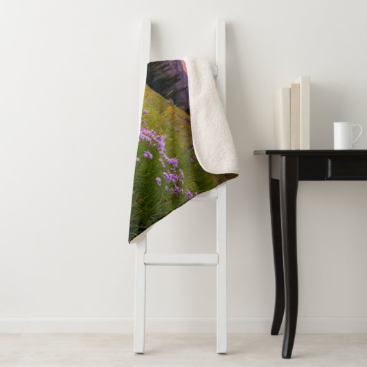 Blumen | Lila Wildblumen Colorado Sherpadecke (Beispiel)