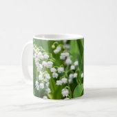 Blumen | Lily of the Valley Schweden Kaffeetasse (Vorderseite Links)
