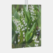 Blumen | Lily of the Valley Schweden Ornament Aus Glas (Vorderseite Rechts)