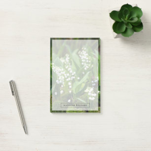 Blumen   Lily of the Valley Schweden Post-it Klebezettel