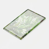 Blumen | Lily of the Valley Schweden Post-it Klebezettel (angewinkelt)