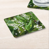 Blumen | Lily of the Valley Schweden Rechteckiger Pappuntersetzer (angewinkelt)