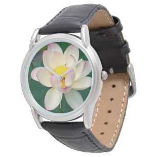 Blumen   Lotus Water Blume Armbanduhr