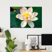 Blumen | Lotus Water Blume Poster (Heimbüro)