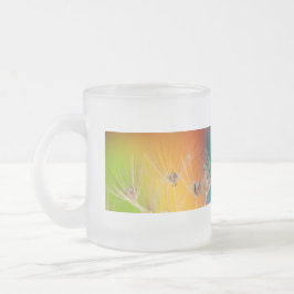 Blumen-Löwenzahn-Polterabend-Liebe-Malen Mattglastasse