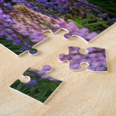 Blumen | Lupinefeld in Neuseeland Puzzle (Seite)