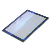 Blumen | Lupinen Blühen am Nachtsee Tekapo Notizblock (angewinkelt)