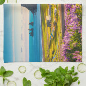 Blumen | Lupinen in Bloom Süd Island Geschirrtuch (Gefaltet)