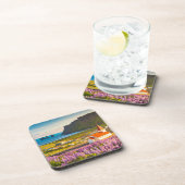 Blumen | Lupinen in Bloom Süd Island Getränkeuntersetzer (Rechte Seite)