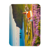 Blumen | Lupinen in Bloom Süd Island Magnet (Vertikal)