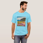 Blumen | Lupinen in Bloom Süd Island T-Shirt (Vorne ganz)