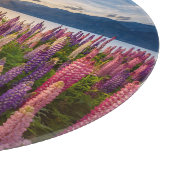 Blumen | Lupinen Neuseeland Schneidebrett (Ecke)