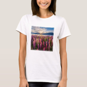 Blumen   Lupinen Neuseeland T-Shirt