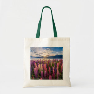 Blumen Lupinen Neuseeland Tragetasche