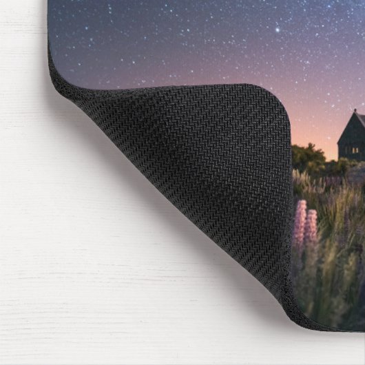 Blumen | Lupines Blühen Tekapo-See Neuseeland Mousepad (Ecke)